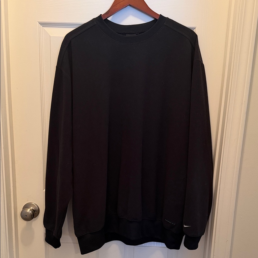 Nike Golf Men's Black Crewneck Sweater